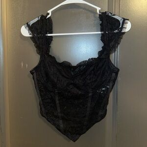 SHEIN size small lace top.